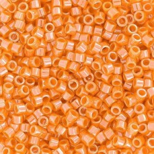 Miyuki delica Beads 11/0 - Opaque mandarin luster DB-1563